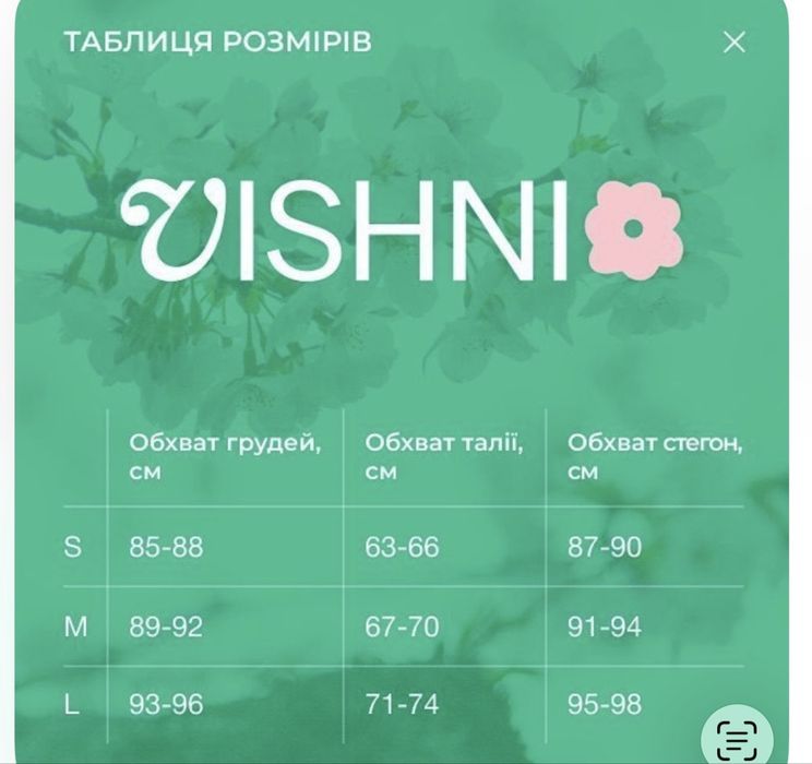 Сукня бренду Vishni