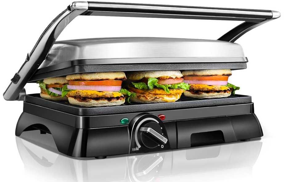 Opiekacz Aigostar Samson srebrny/szary 2000 W