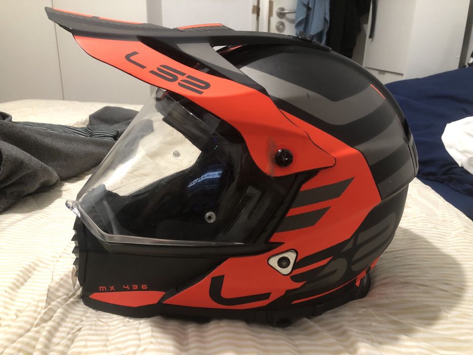Capacete LS2 MX436, 59CM/60C, Preç negociavel.