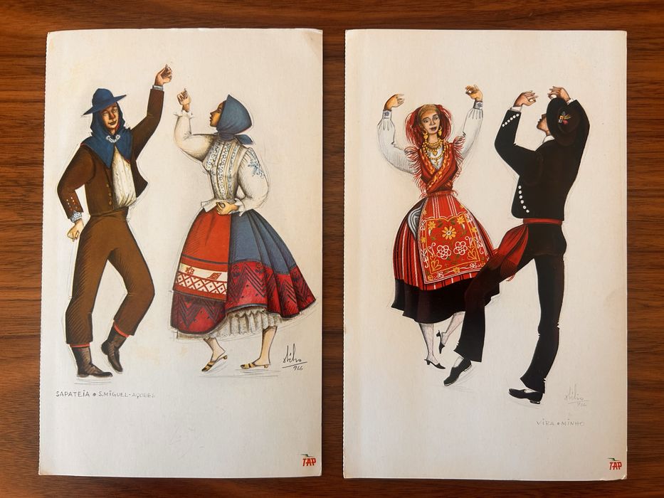 Menis da TAP (dois), anos 60