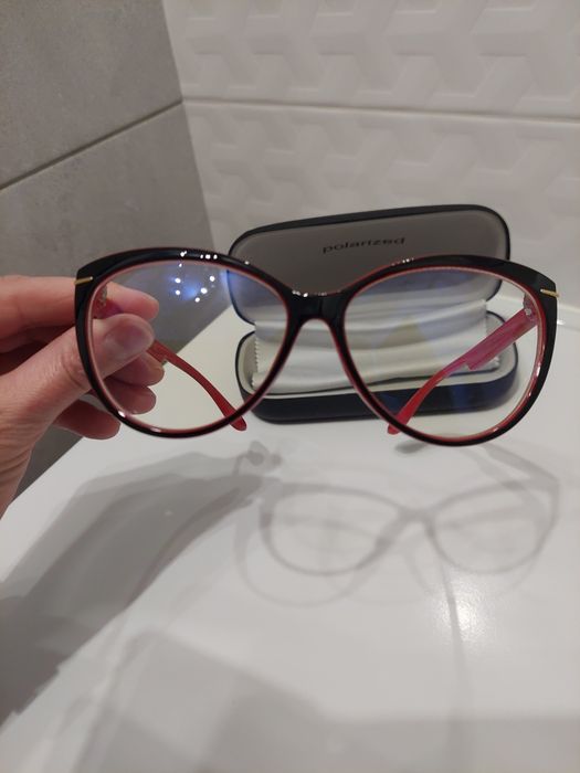 Okulary zerowki kocie oko