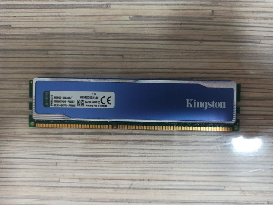 Kingston HyperX blu. 4Gb DDR3 1600Mhz radiator