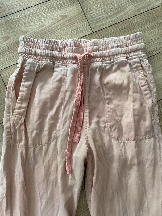 Lniane spodnie Zara