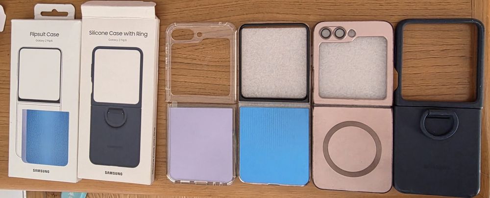 Capas Z flip 5 pacote com 4 capas