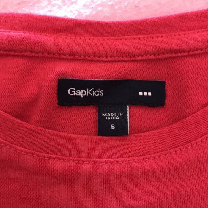 T-shirt manga comprida GAP