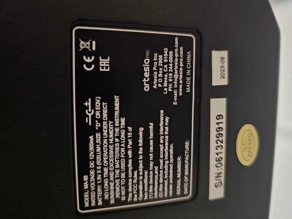 Keyboard Artesia MA88 61 klawiszy dynamiczna klawiatura