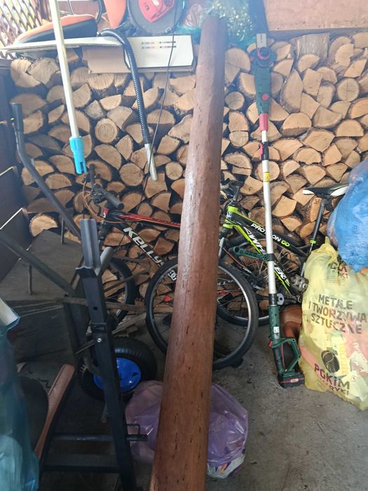 Huśtawka drewniana dębowa