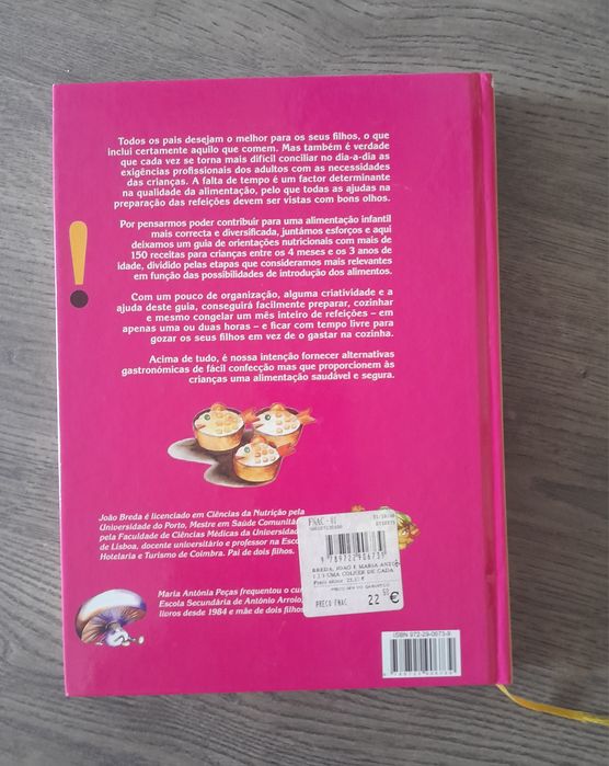 1, 2, 3 uma colher de cada vez  - Dos 4m aos 3a