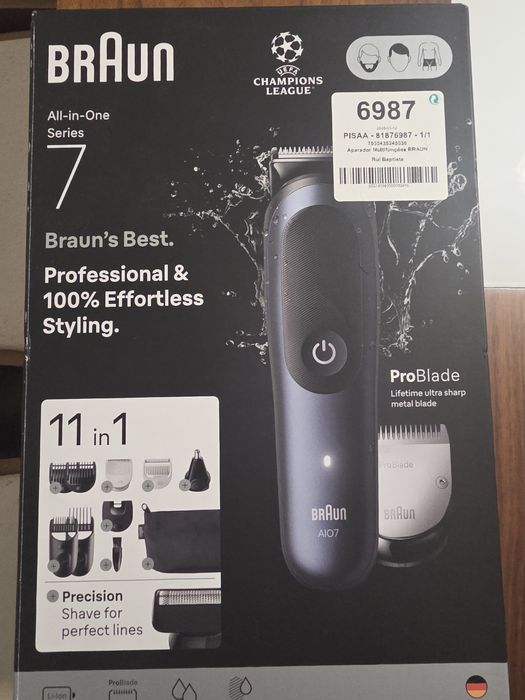 Aparador Barba Braun Series 7    11in7