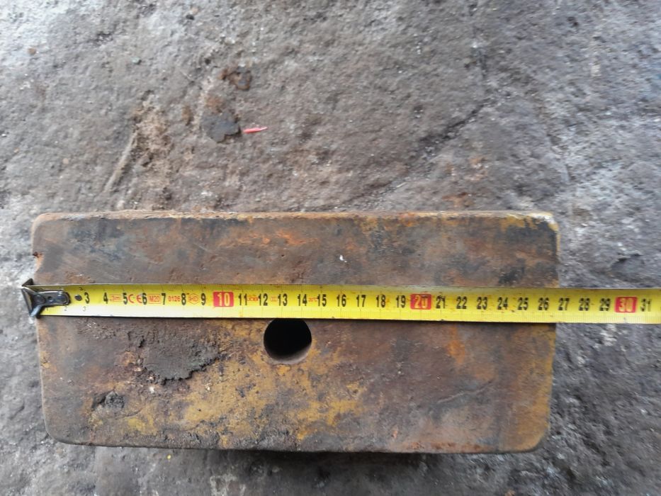 Obciążniki 26kg kostki