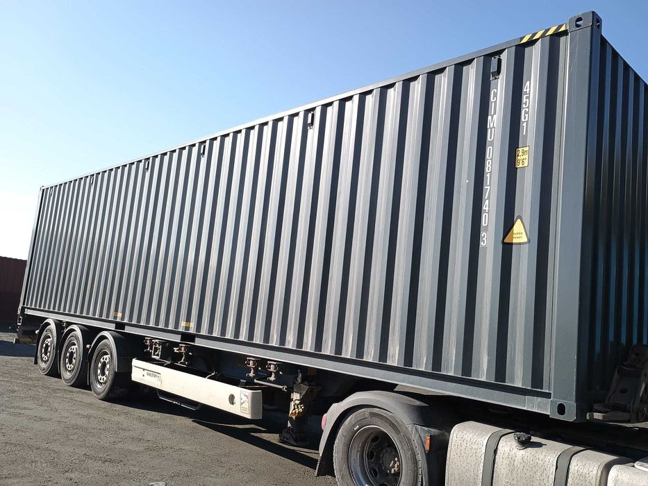 Kontener morski 40 HC one way, NOWY! Magazynowy, podwyższany 12 m!