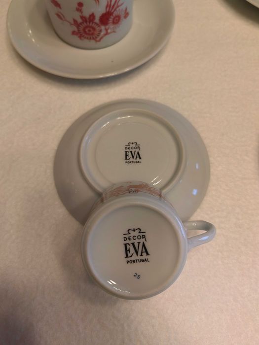 Serviço de Chá Eva Portugal (12 Pessoas) + Extras Café - 26 Peças