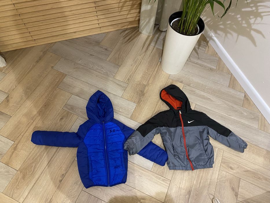 Dwie kurtki nike