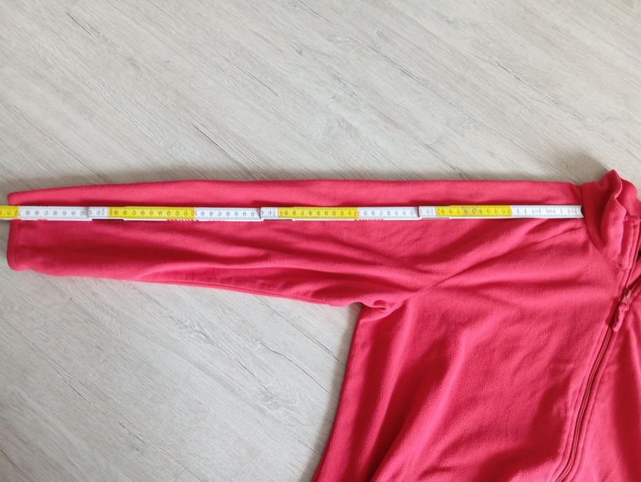 Damski czerwony polar roz 44