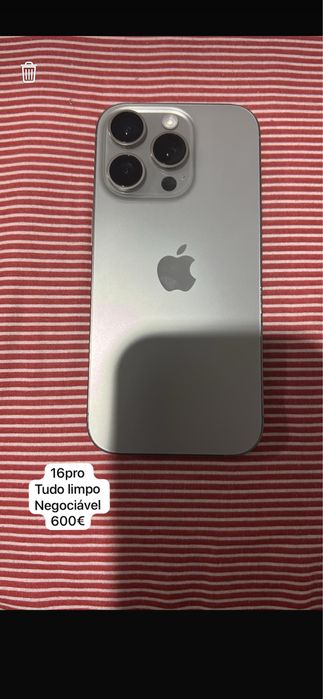 Iphone 16 pro.