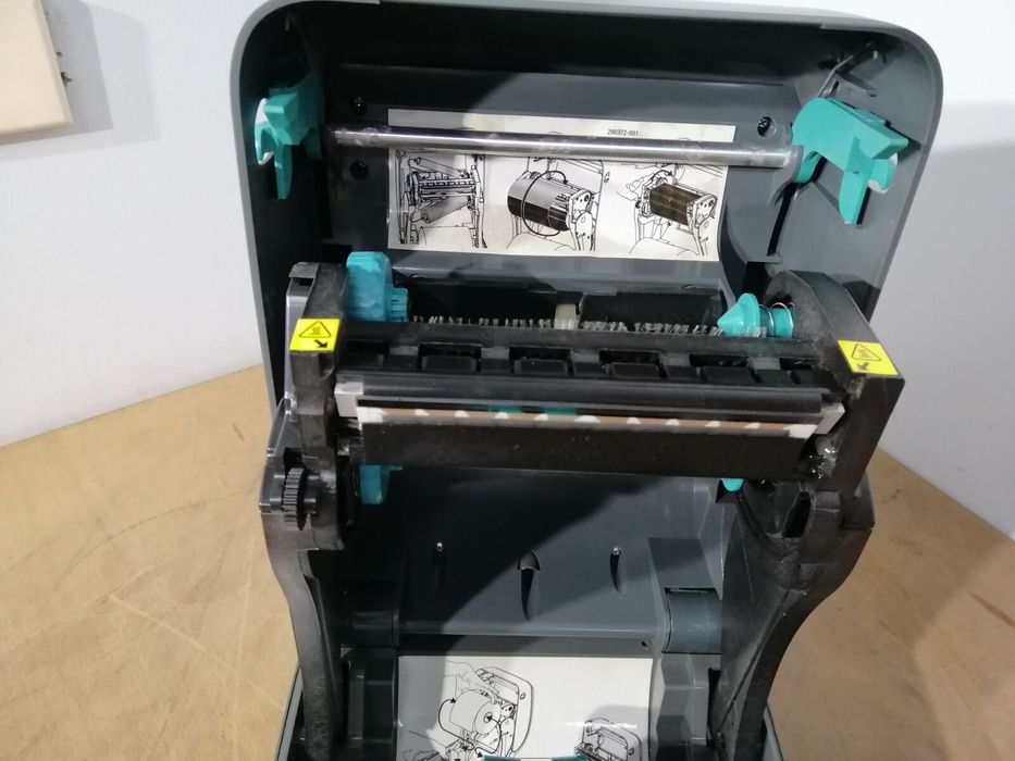 ZEBRA GX430t / GK430 - термотрансферный принтер c термоголовой 300dpi.