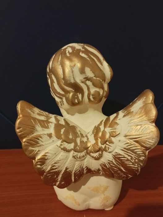 Статуетка Сплячий ангел з книгою