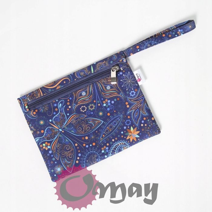 organizer OBAG STANDARD +KOSMETYCZKA motyle 2 kieszenie OMAY