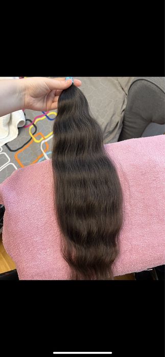 1 wlosy dziewicze 53 cm 37 gr