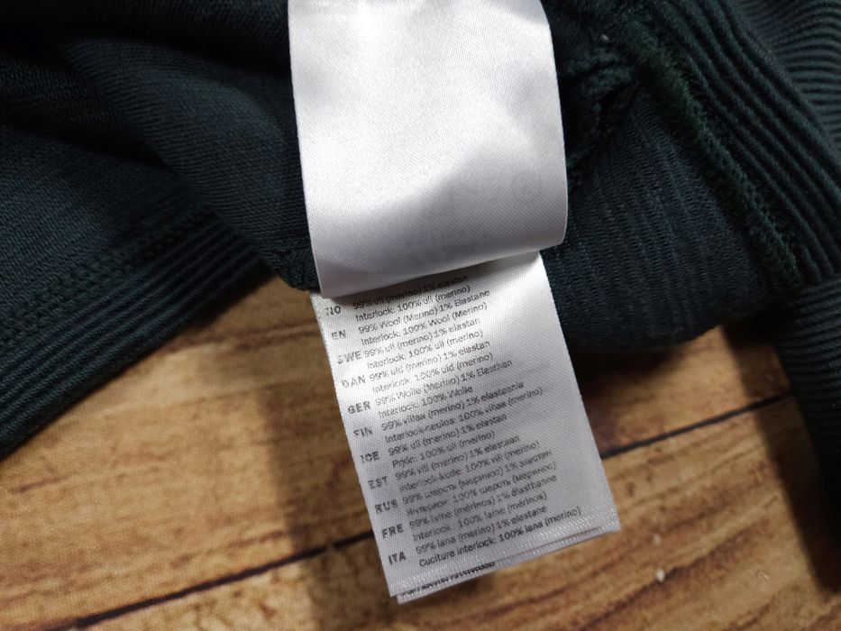 ACLIMA Bluza Damska z Kapturem Wełna Merino Logo r. M