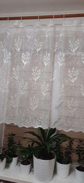 Кухонная тюль б/у