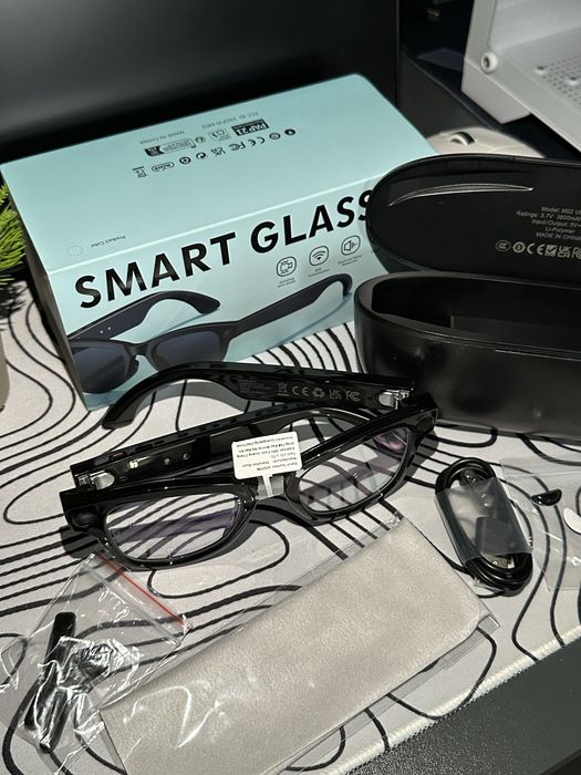 AI окуляри з камерою 4K HD (очки с камерой) 350mAh 30 fps