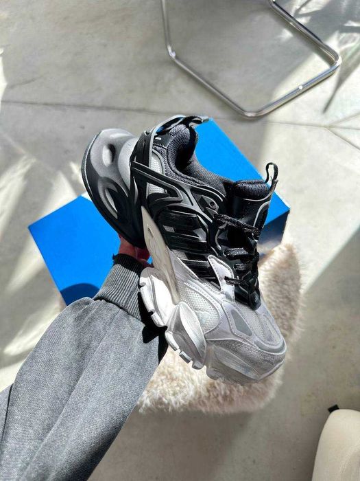 Мужские кроссовки Adidas XLG Black-White. Размеры 41-45