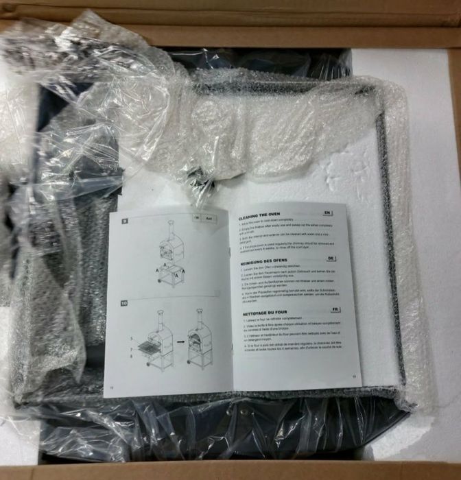 Grill Ogrodowy piec do Pizzy Grill opalany drewnem Mobilnay