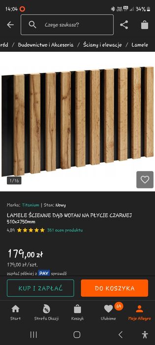 Sprzedam 2x lamele na płycie