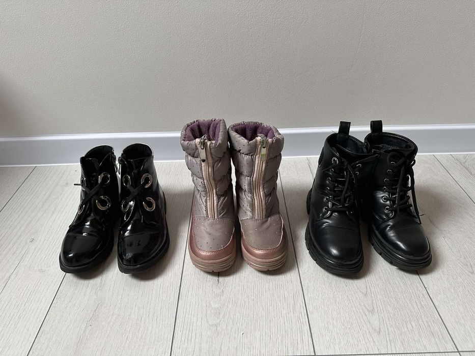 Взуття для дівчинки зимове