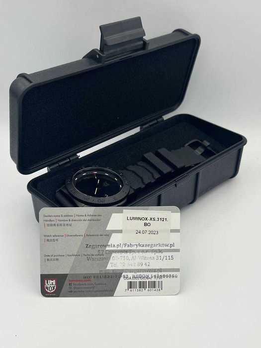 Zegarek Luminox Pacific Diver 3120 Series Blackout - męski