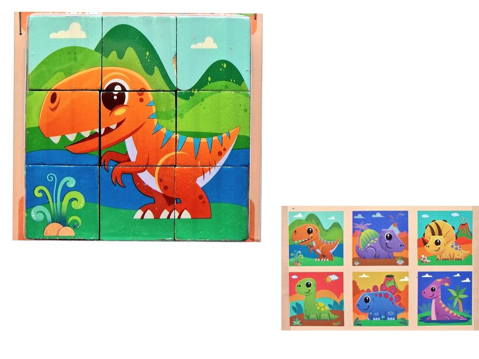 Klocki puzzle nauka edukacja układanka