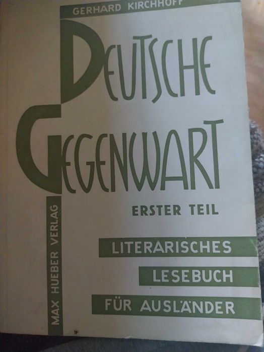 Deutshe  Gegenwart ' 2 livros