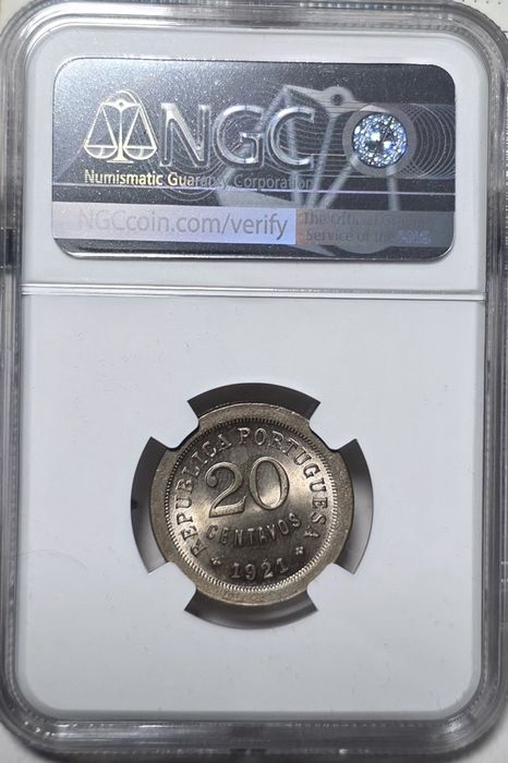 20 centavos 1921 MS63