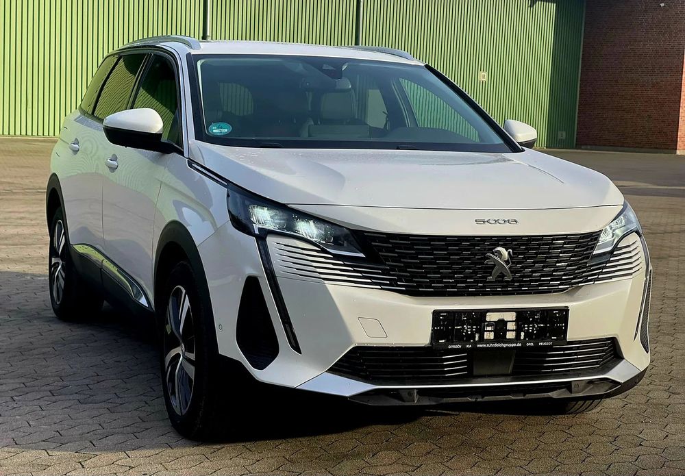 Peugeot 5008 Allure Full LED*7 osobowy*Automat*Białaperła! Grzane fotele!