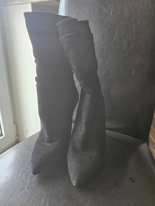 Botki czarne kazar 38