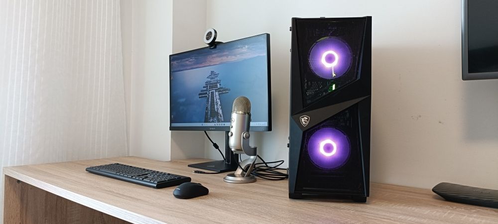 Setup gaming completo RTX 4060 Ti / 32GB RAM / OMEN 27” 165Hz + BLUE YETI + RAZER (OFERTA)
