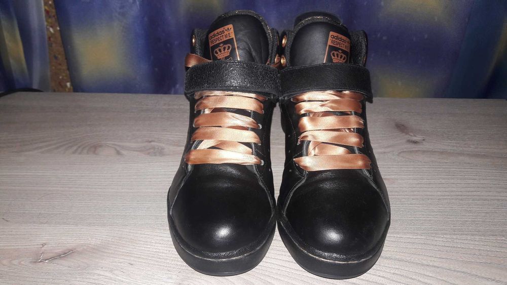 Adidas Respect  - кожаные кроссовки