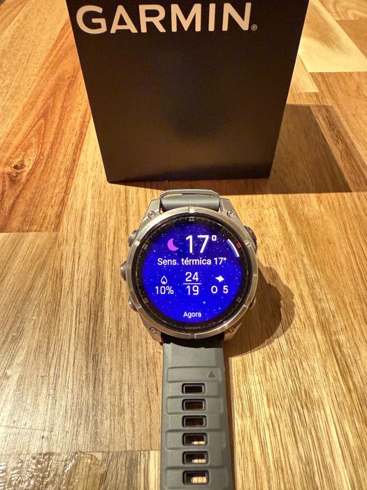 Garmin Fenix 8 Pro comprado Junho 2026