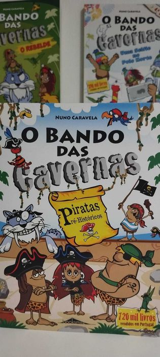 O Bando Das Cavernas - vários títulos - COMO NOVOS!!!