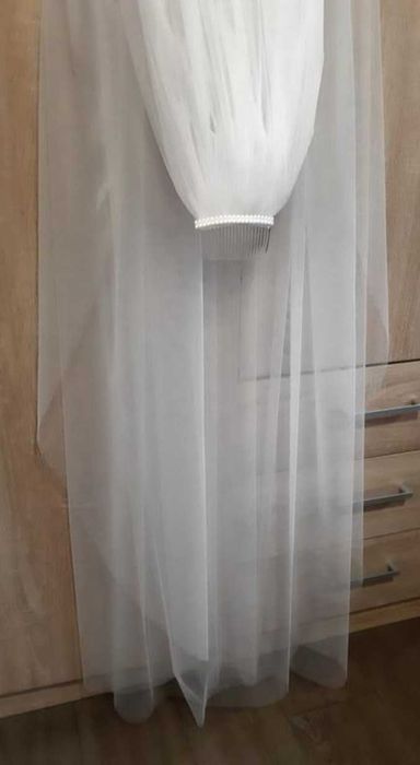 Нова фата 300 см кремового кольору