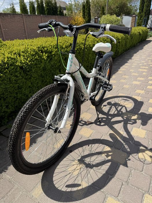 Велосипед 24" Intenzo ELITE V-brake 2024 білий