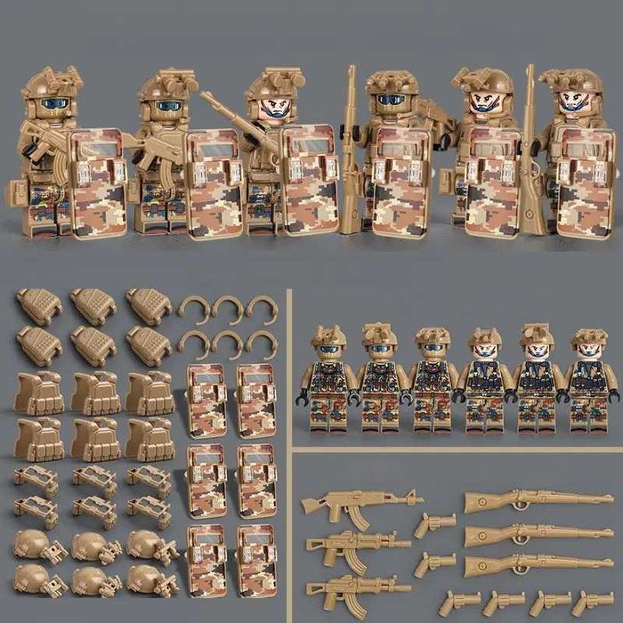 Конструктор чоловічки спецназ українскі військові воєні для лего