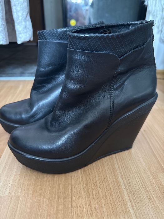 Botki damskie skóra naturalna 38r
