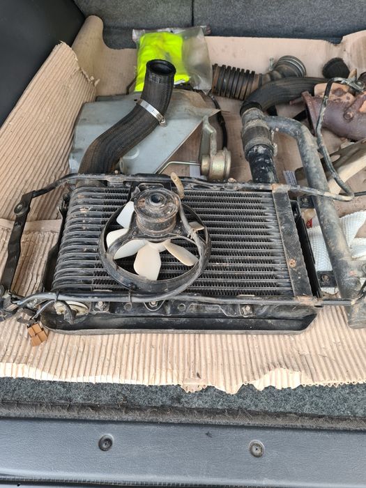 Peças Mitsubishi Pajero Sportwagon Turbo, intercooler e radiador