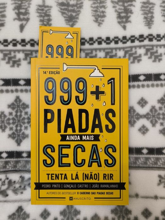 Livro "999 + 1 Piadas Secas'