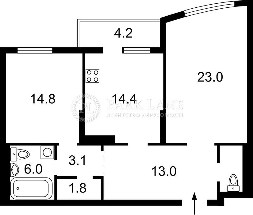 2-к квартира ремонт Голосіївська 13 Голосеево Деміївка Сертифікат грн