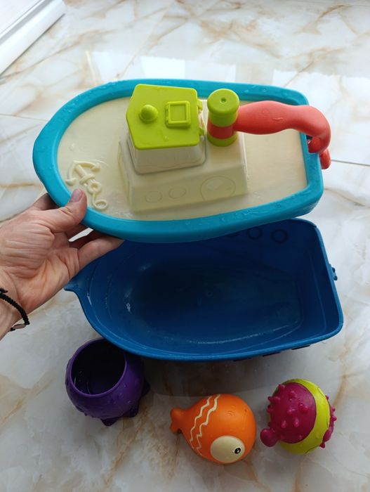 Ігровий набір Battat кораблик для ванної