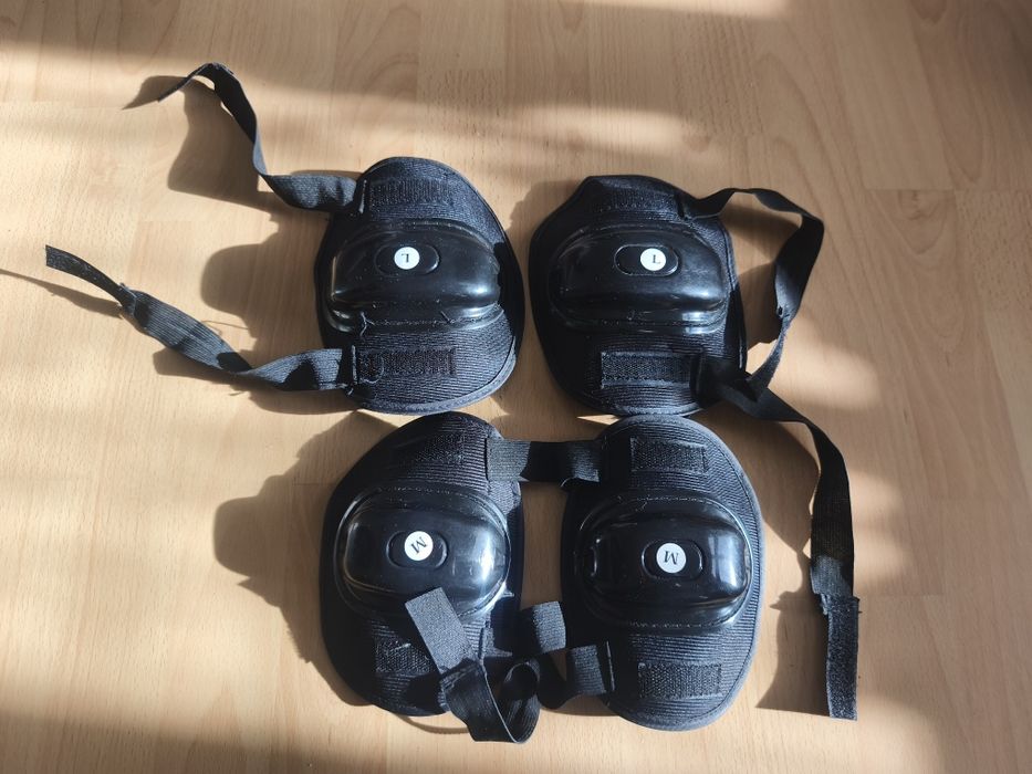 Zestaw rolek ochraniacze+kask rozm.43-44