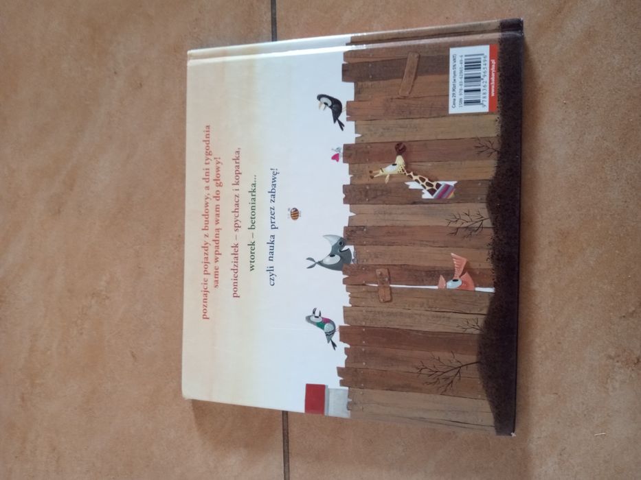 Tydzień na budowie książka dla dzieci
